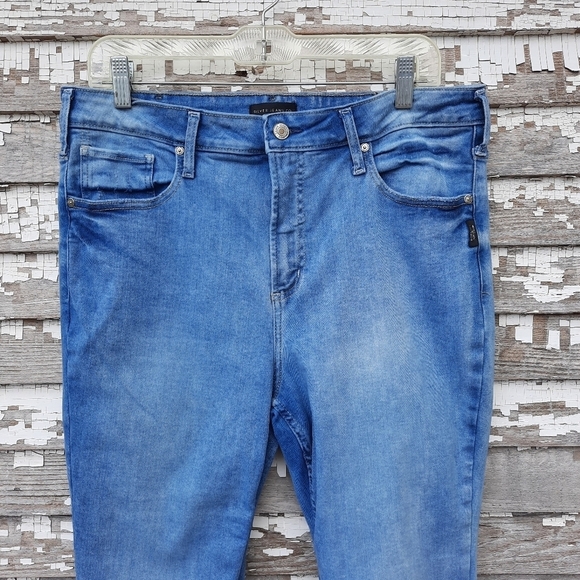 Silver Jeans infinite fit skinny jeans size XL - Picture 3 of 8
